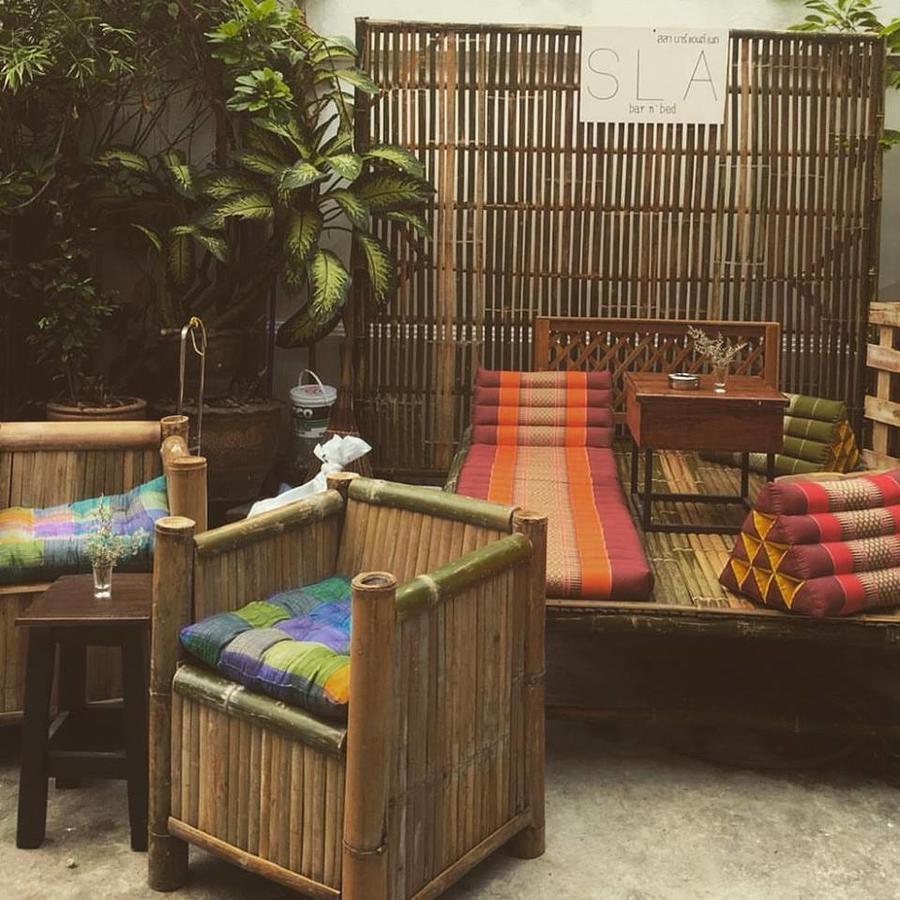 Sla Bar N'Bed Vandrerhjem Bangkok Eksteriør bilde